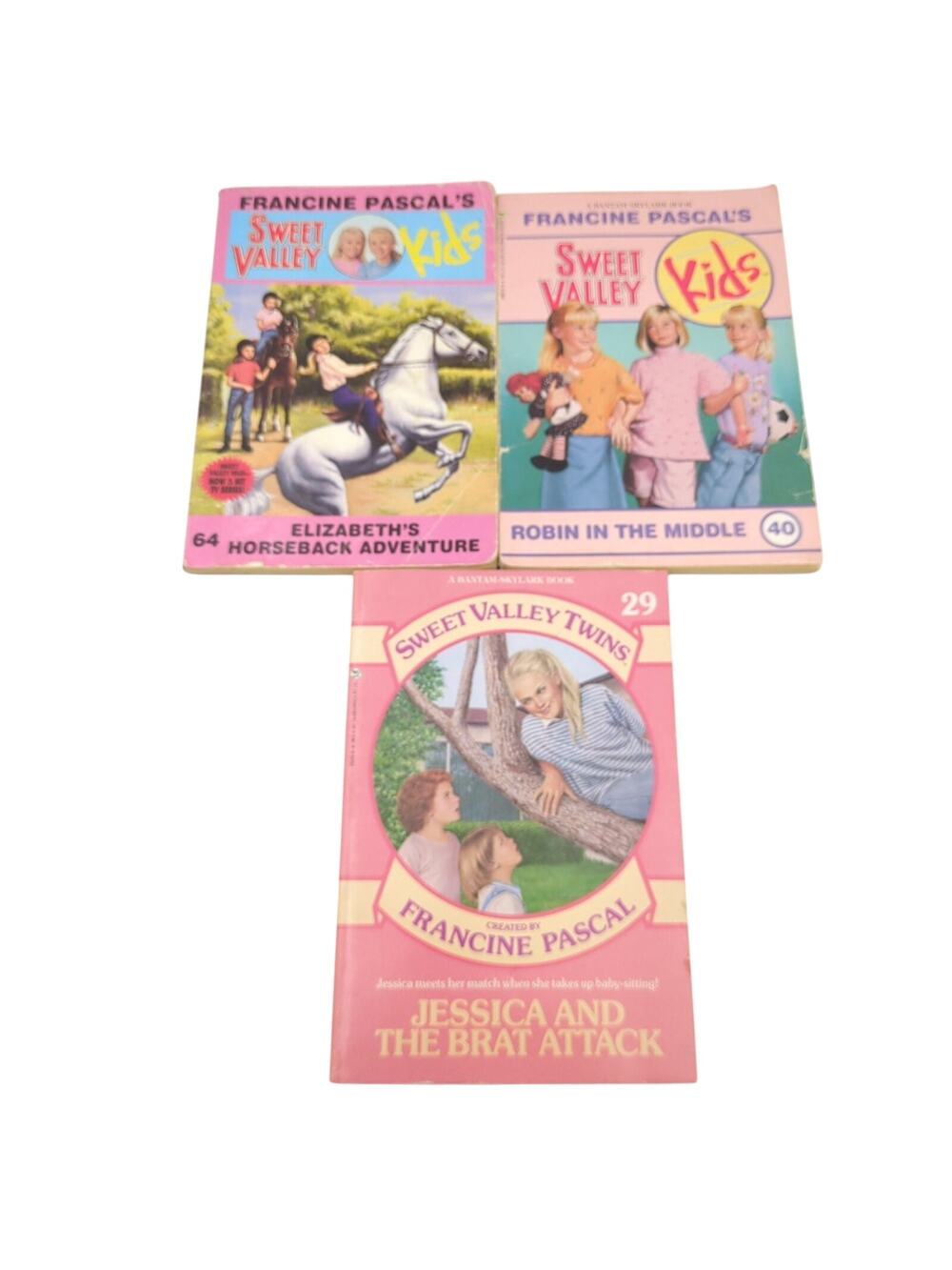 Sweet Valley Kids Twins Lot Francine Pascal Books Elizabeth Jessica Robin